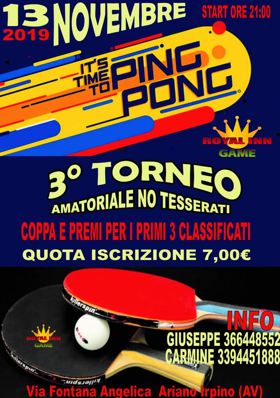 Torneo ping pong